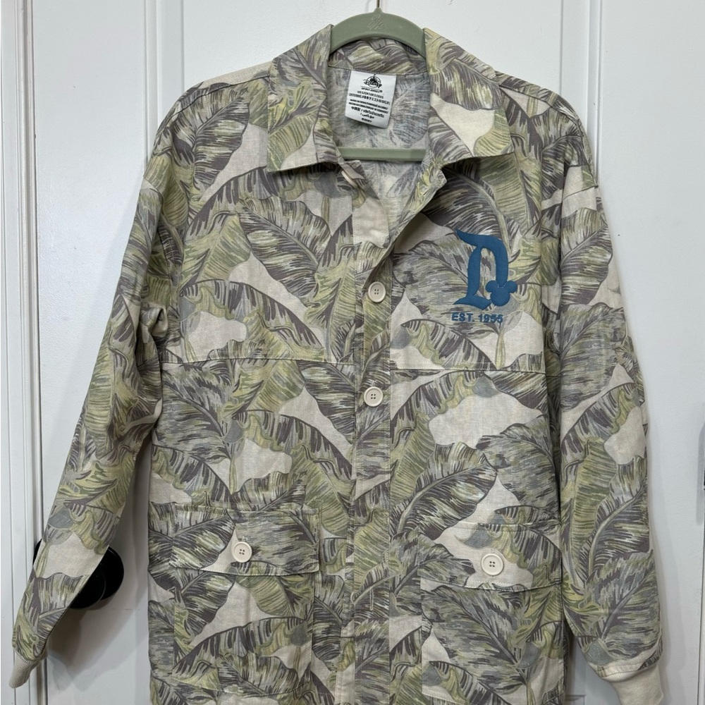 DISNEYLAND RESORT SPIRIT JERSEY MENS TROPICAL PALM LEAF - Picture 3 of 9